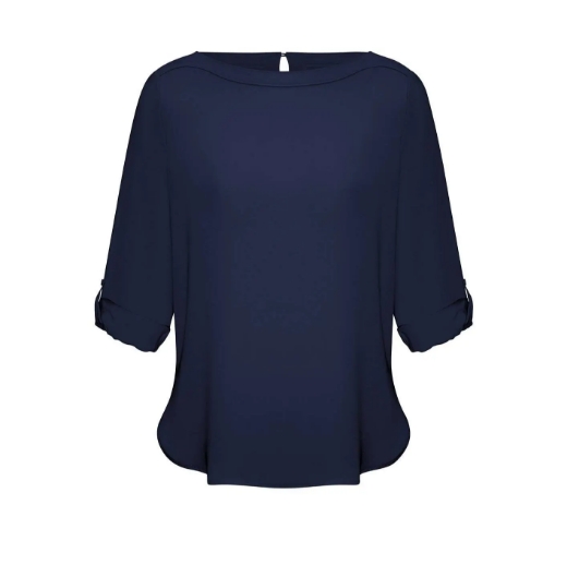 Picture of Biz Collection, Madison Ladies Boatneck Blouse